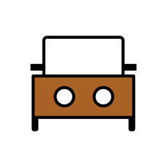 Car isolated on white background.