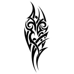 Naklejka premium tribal tattoo design for hand