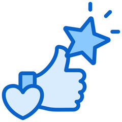 Obraz premium Praise Icon