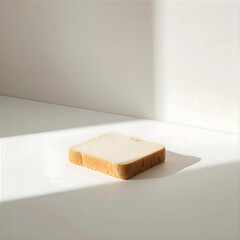 Top-Right Lit Bread Slice