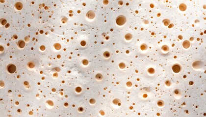 Bone Tone Matte Surface with Pinholes Texture