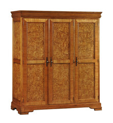 classic vintage brown wooden cabinet