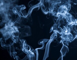 Abstract smoke patterns