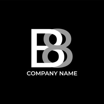 B8 abstract logo design