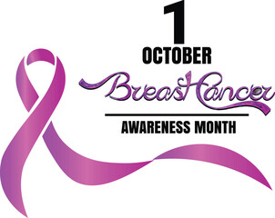  World Cancer Day and Breast Cancer Awareness month concept vector design  