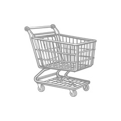 Shopping Cart Design Illustration