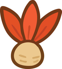 Korean Traditional Jegichagi Game Illustration