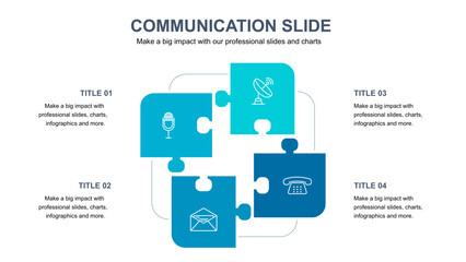 Communication Slide Engaging Presentation for Team Dynamics