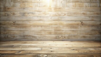 Naklejka premium Rustic Wooden Wall and Floor Background Perfect for Vintage Designs and Home Decor Projects