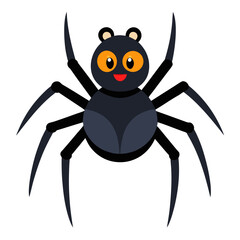 Obraz premium spider on a white background