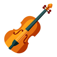 Fototapeta premium violin isolated on white