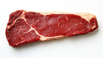 Fresh Raw Steak with Rosemary for Cooking, Food Photography, Recipe Display, Restaurant Menu Design