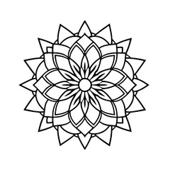 vector illustration abstract floral ornament