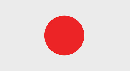 The iconic Japanese flag featuring a prominent red sun on white background.