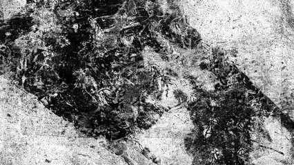 Paint brush texture. Abstract wall. Black color painted art brush stroke