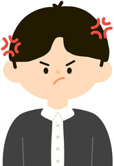 Annoyed Person Illustration