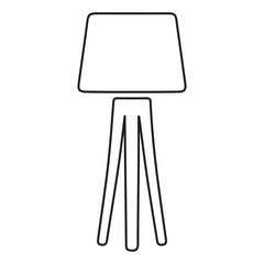 Minimalist Tripod Lamp