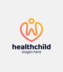 Heartfelt emblem promotes child health