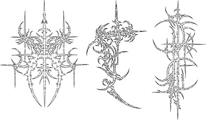 cybersigilism tattoo design