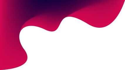 Abstract  white background with red wave