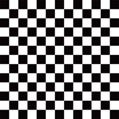 Fototapeta premium 白黒の市松模様 169マス Web Adobe Illustrator Artwork
