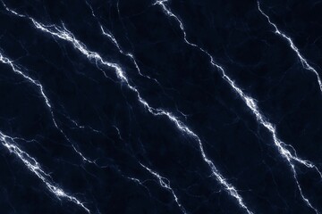 Naklejka premium Elegant dark blue marble texture with white veins for luxurious backgrounds and designs