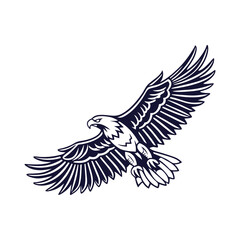 Obraz premium eagle vector illustration