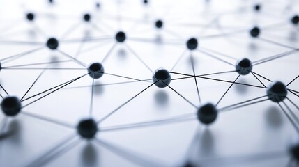 Network connections abstract