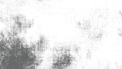 Black & White Grunge Texture Vector &ndash; Subtle Halftone Urban Abstract Illustration Black Dotted Pattern Texture Vector &ndash; Abstract Noise Overlay vector design on transparent background.