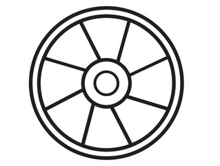 Obraz premium Modern Industrial Fan Equipment Icon Illustration in Clean Vector Style