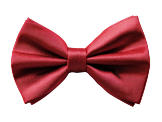 Red bow tie, silk, formal, elegant, isolated, fashion accessory, classic style