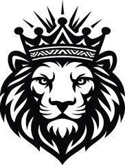 Lion King Crown Logo