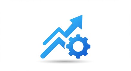 Illustration showcasing business growth and operational efficiency through automation systems