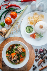 Indonesian Food Delicious Fried Rice