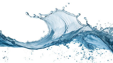 Capturing the perfect water splash wave in high resolution for creative design backgrounds