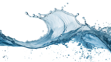 Capturing the perfect water splash wave in high resolution for creative design backgrounds