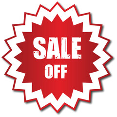 badge,sale,off modern flat vector illustration for ended promotion design vector graphic for clearance sale