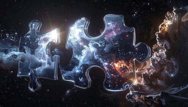 Cosmic puzzle pieces in space