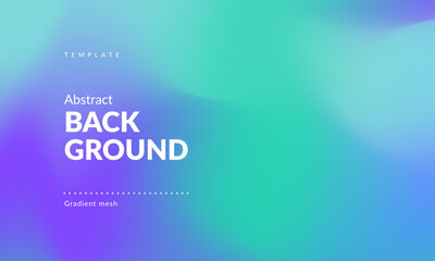 Abstract liquid background. Gradient mesh. Effect blend bright color. Blurred fluid colorful mix. Modern design template for web cover, header, ad banner, poster, brochure, flyer. EPS vector image