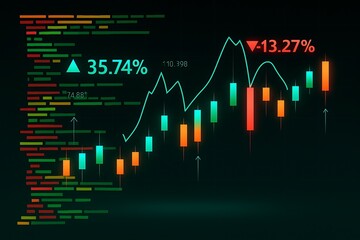 Colorful Programming Code Snippet with Syntax Highlighting on Black Background.