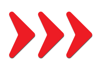 Three red arrows pointing to the right direction