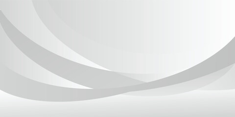 abstract white background with curved lines