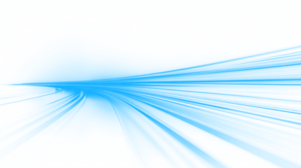 Racing cars dynamic flash effects city road with long exposure night ligh. Digital image of light rays, striped lines on a blue light background. Light arc in blue colors.	