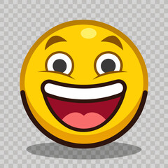 happy smiley face with smile