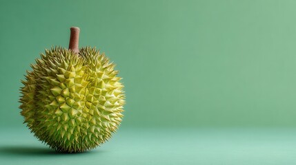 Durian fruit isolated on plain background