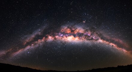 Milky Way Galactic Core Panorama