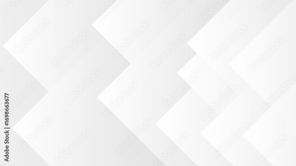 Aufkleber minimal abstract geometric background featuring layered translucent white and light gray diagonal sh
