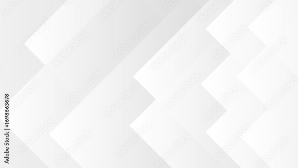 Aufkleber minimal abstract geometric background featuring layered translucent white and light gray diagonal sh