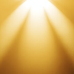 A stunning golden light background featuring rays of illumination that create a warm and inviting atmosphere. Perfect for design projects that need a touch of elegance.
