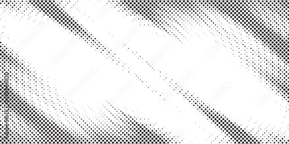 Poster halftone background vector, abstract backdrop design with two tone pattern and copy space for edit y